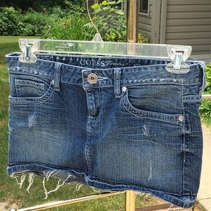 Guess Denim Mini Skirt